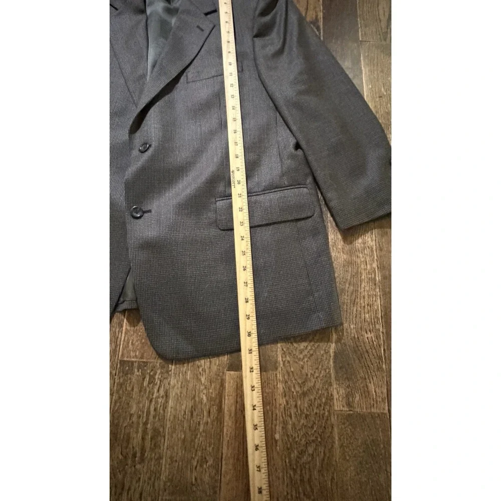 Men's Joseph & feiss 100% wool suit coat jacket 42 short Brown